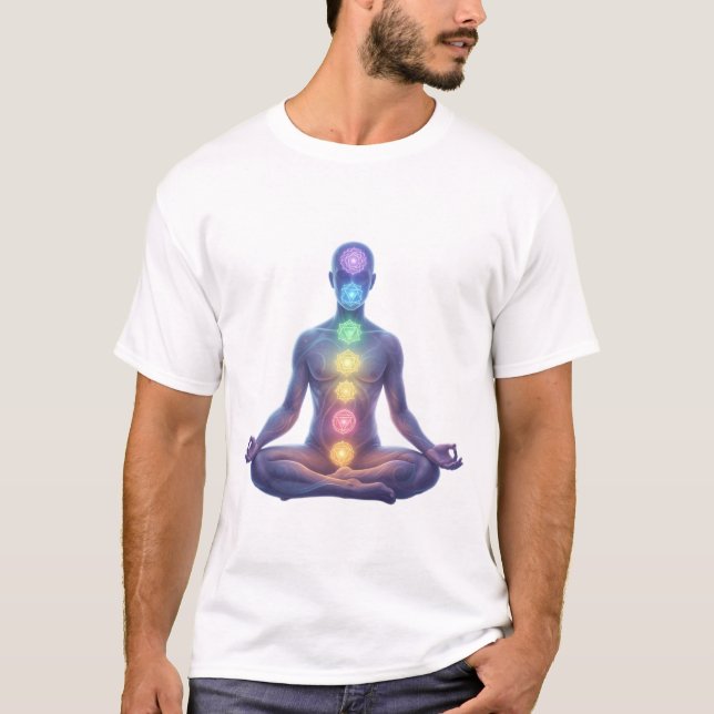 T-shirt Les 7 Chakras´2 (Devant)