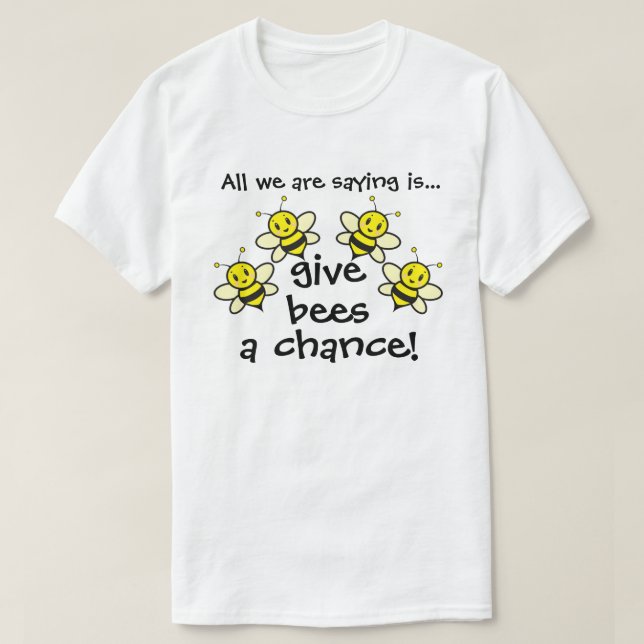 T-shirt  Les abeilles (Design devant)
