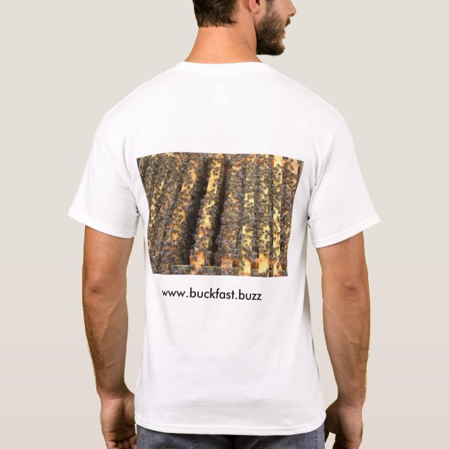 T-shirt Les abeilles de Buckfast sont le meilleur (Dos)