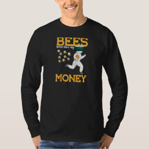 T-shirt Les abeilles ont mieux mon argent Miel Abeille Aig