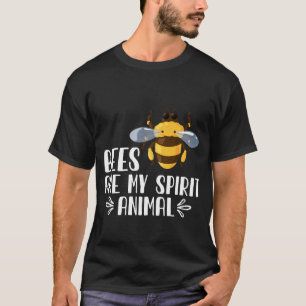 T-shirt Les abeilles sont mon esprit animal