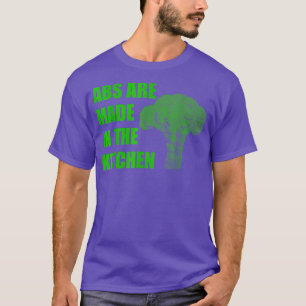T-shirt Les Abs Sont Cuisine Drôle Gym Motivation