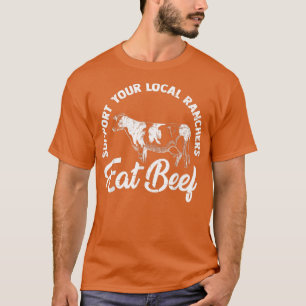 T-shirt Les Agriculteurs Appuient Vos Ranchers Locaux Mang