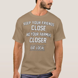 T-shirt Les Agriculteurs Soutiennent Votre Agriculteur Man