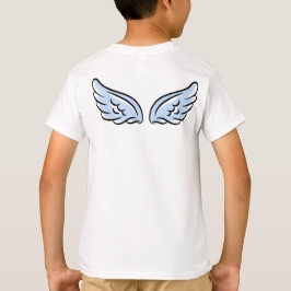 T-shirt Les ailes du petit ange mignon