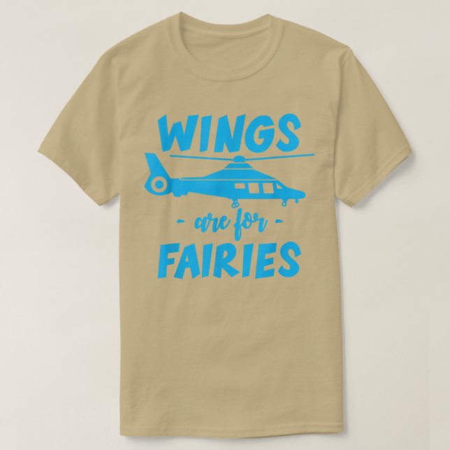 T-shirt Les ailes sont pour les fées --  (Design devant)