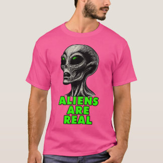 T-shirt Les Aliens sont réels
