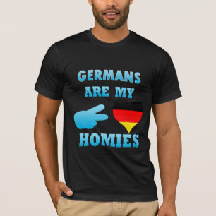 T-shirt Les Allemands sont mon Homies
