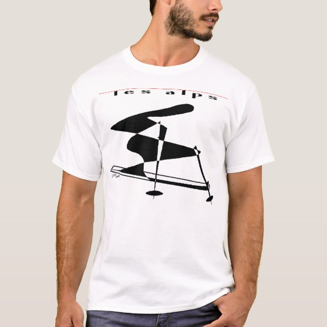 T-shirt Les Alpes (Devant)