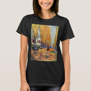 T-shirt Les Alyscamps (cimetière) par Vincent van Gogh