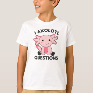 T-shirt Les Amateurs Axolotl Les Beaux Animaux Pour Les En