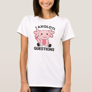 T-shirt Les Amateurs Axolotl Les Beaux Animaux Pour Les En
