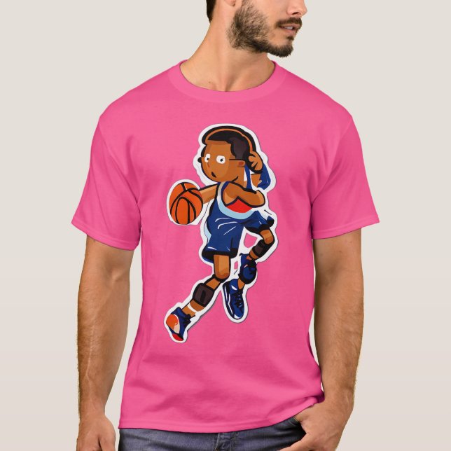 T-shirt Les amateurs de basket-ball (Devant)