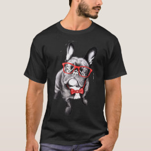 T-shirt Les amateurs de carlins le hipster carlin Classic