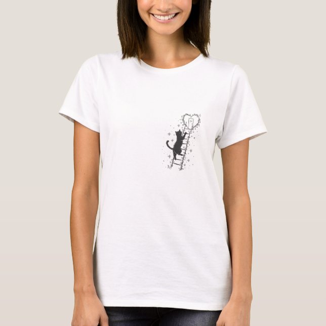 T-shirt Les amateurs de Chat Noir (Devant)