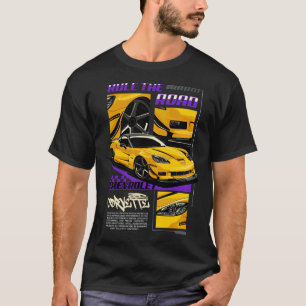 T-shirt Les amateurs de Corvette C6