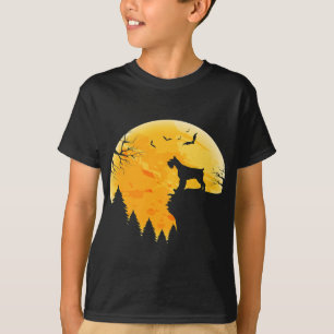 T-shirt Les amateurs de Schnauzer géants   Pleine lune d'H