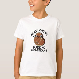 T-shirt Les amateurs de viande ne font pas de steaks de so