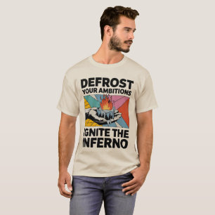 T-shirt Les Ambitions Déflationnistes Font Naître Une Moti
