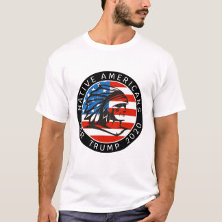 T-shirt Les Amérindiens pour Trump 2020