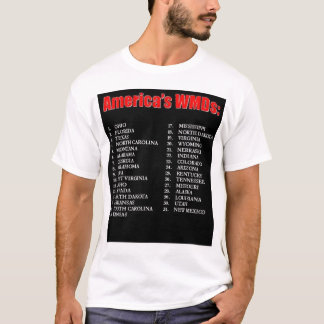 T-shirt Les Amériques WMD