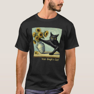 T-shirt Les amis chats de Van Gogh
