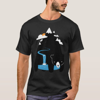 T-shirt Les amis de Mountain Bear