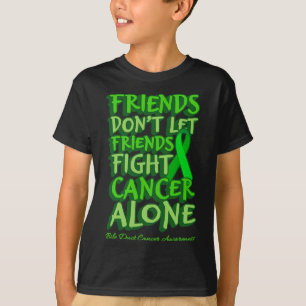 T-shirt Les amis ne laissent pas les amis combattre le can