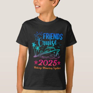 T-shirt Les amis ne laissez pas la croisière seule plage v