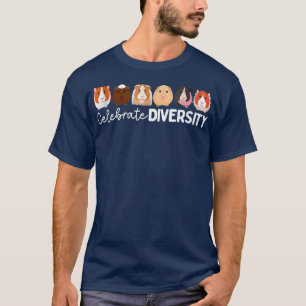T-shirt Les amoureux du cochon de Guinée célèbrent la dive