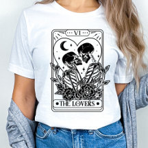 Les amoureux Tarot Squelette Valentine