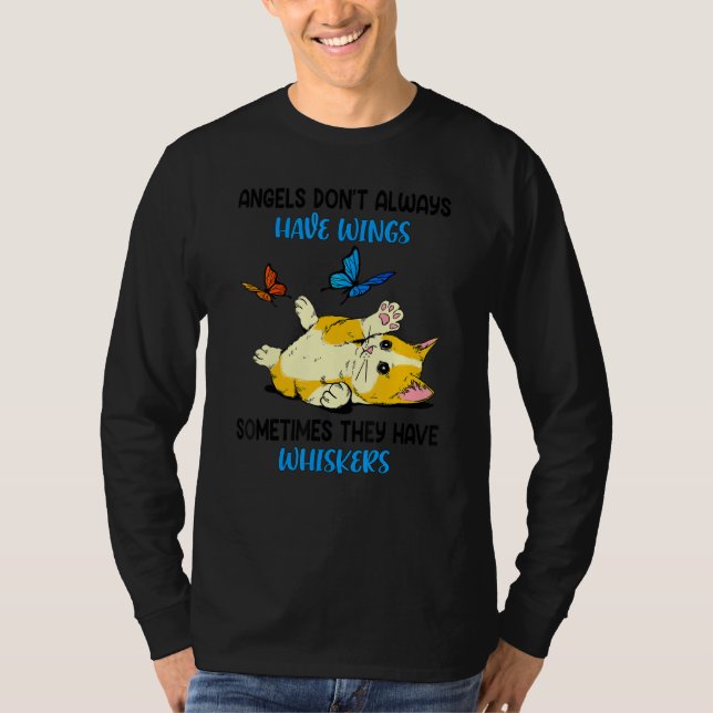 T-shirt Les anges n'ont pas toujours d'ailes parfois (Devant)