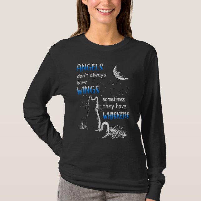 T-shirt Les anges n'ont pas toujours d'ailes parfois (Devant)