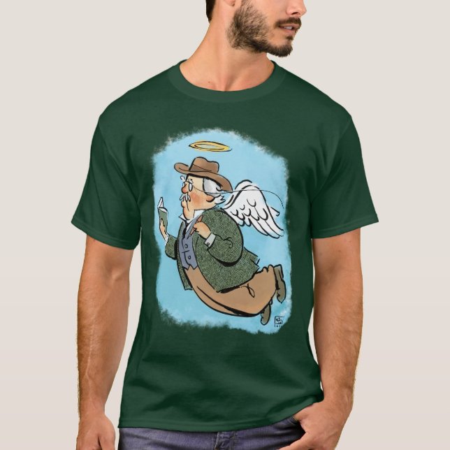 T-shirt Les anges volent puisqu'ils se prennent légèrement (Devant)