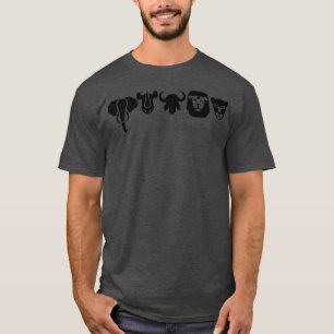 T-shirt Les animaux d'Afrique gros cinq