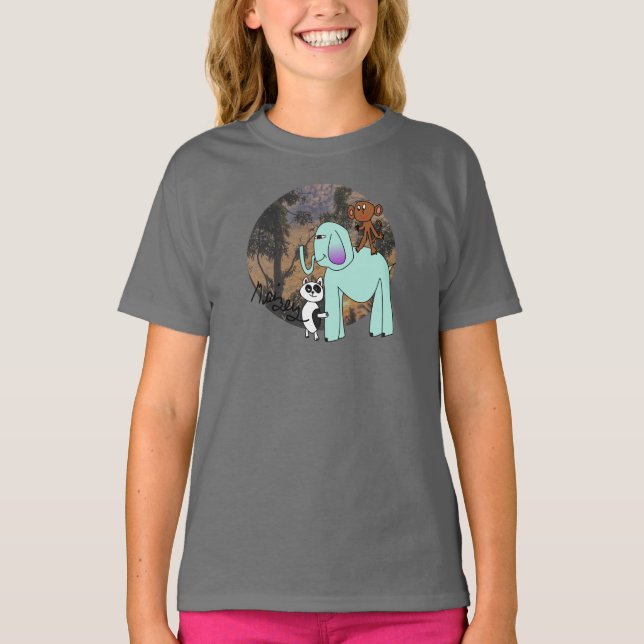T-shirt Les animaux de Maizey (Devant)