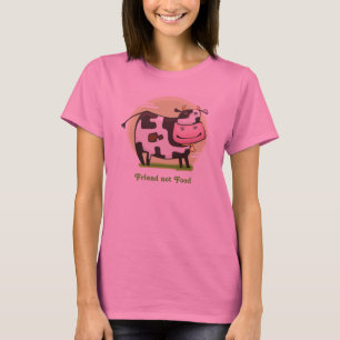 T-shirt Les animaux sont tee - shirt de nourriture d'amis