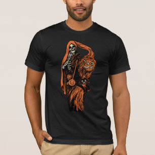 T-shirt les années 1920 Halloween ont enveloppé le T-shi