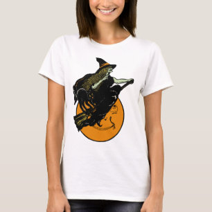 T-shirt les années 1920 sorcière et chemise de Pleine lu
