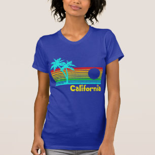 T-shirt les années 1980 la rétro Californie vintage