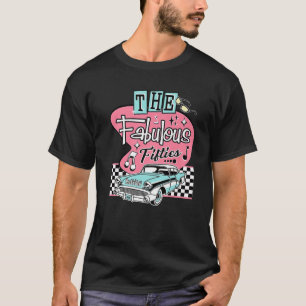 T-shirt Les années 50 Rockabilly Vintage Vêtements Des Ann