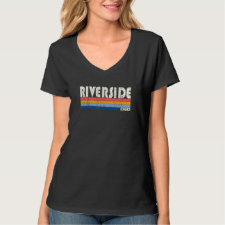 T-shirt Les années 70 80s Style Vintage Riverside Id