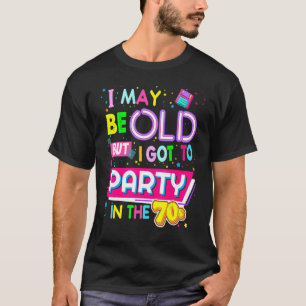 T-shirt les années 70 Conception Pour Femmes Rave Outfit &