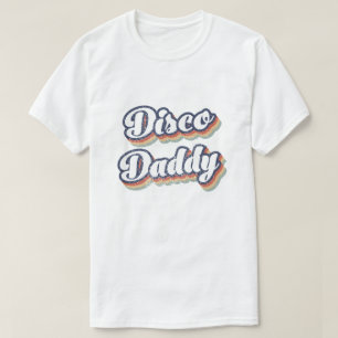 T-shirt les années 70 Daddy Disco, 1970 Costumes For Men, 