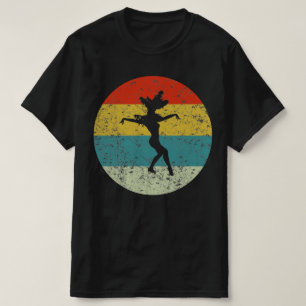 T-shirt LES ANNÉES 70 de silhouette vintage rétro SAMBA