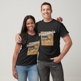 T-shirt les années 70 magasin d'enregistrements Citrouille