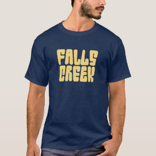 T-shirt les années 70 style rétro 'Falls Creek'