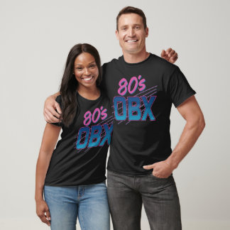 T-shirt "Les années 80 OBX – Nuits néon et Jours d'océan"