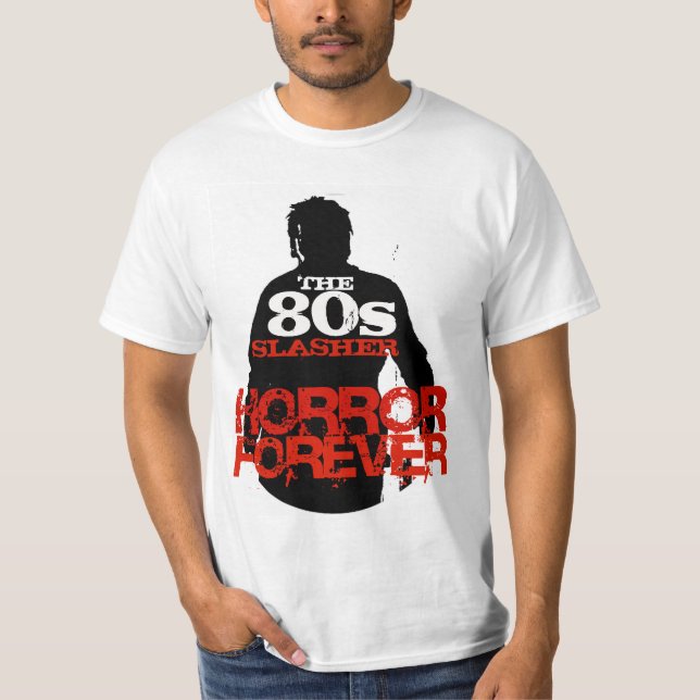 T-shirt Les années 80 Slasher (Devant)