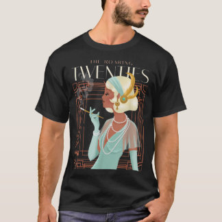 T-shirt Les Années folles Les Années 1920 Fumer Fumer Fill